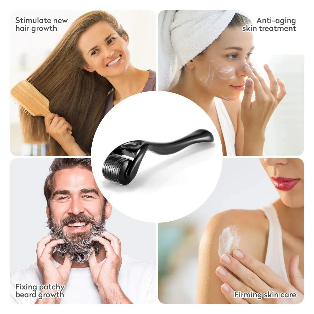 Derma Roller for Skin,Beard & Hair