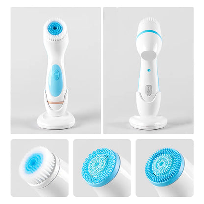 3 In 1 Electric Facial Cleansing Brush